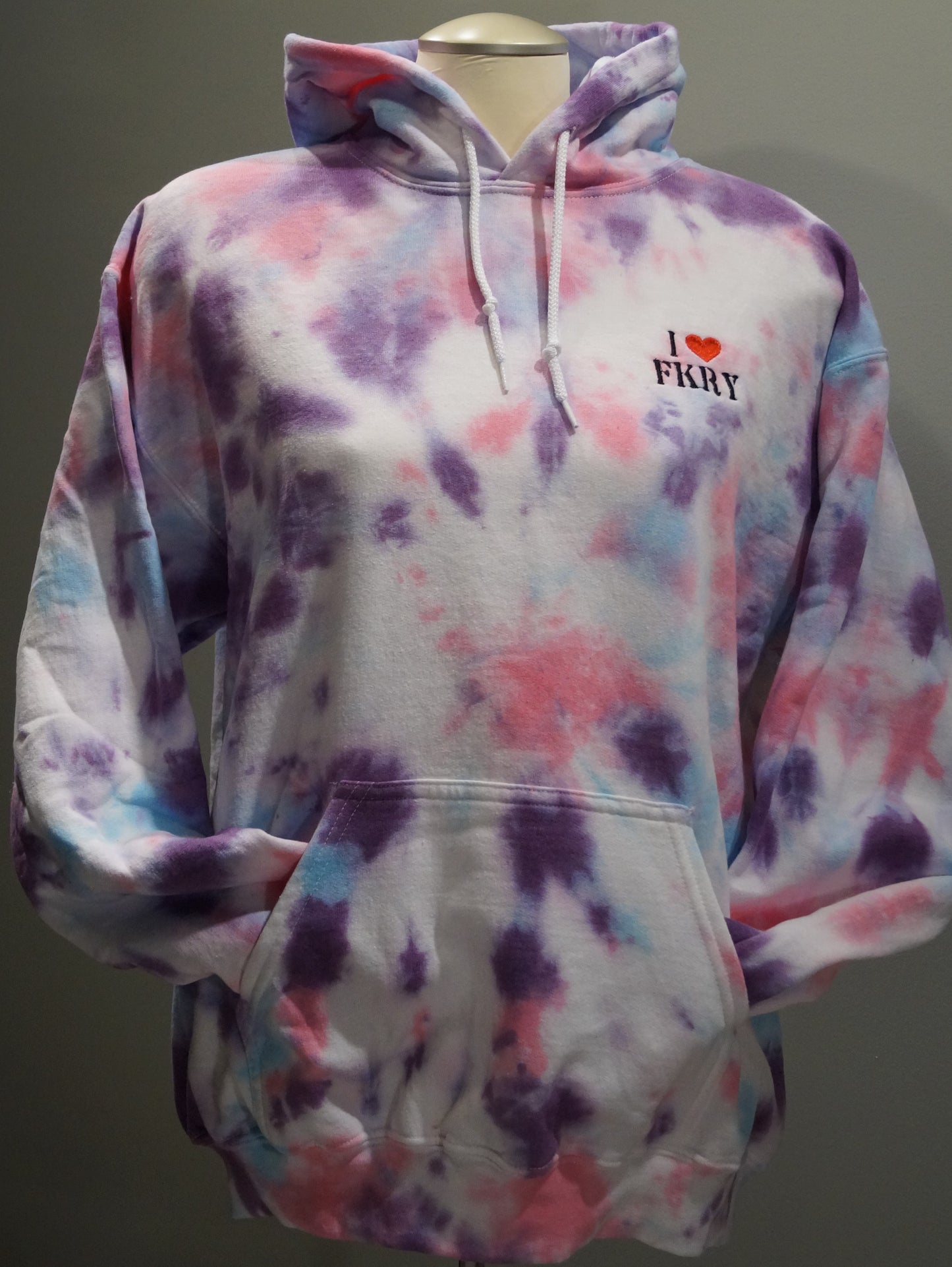 Hand Dyed Tie Dye Hoodie