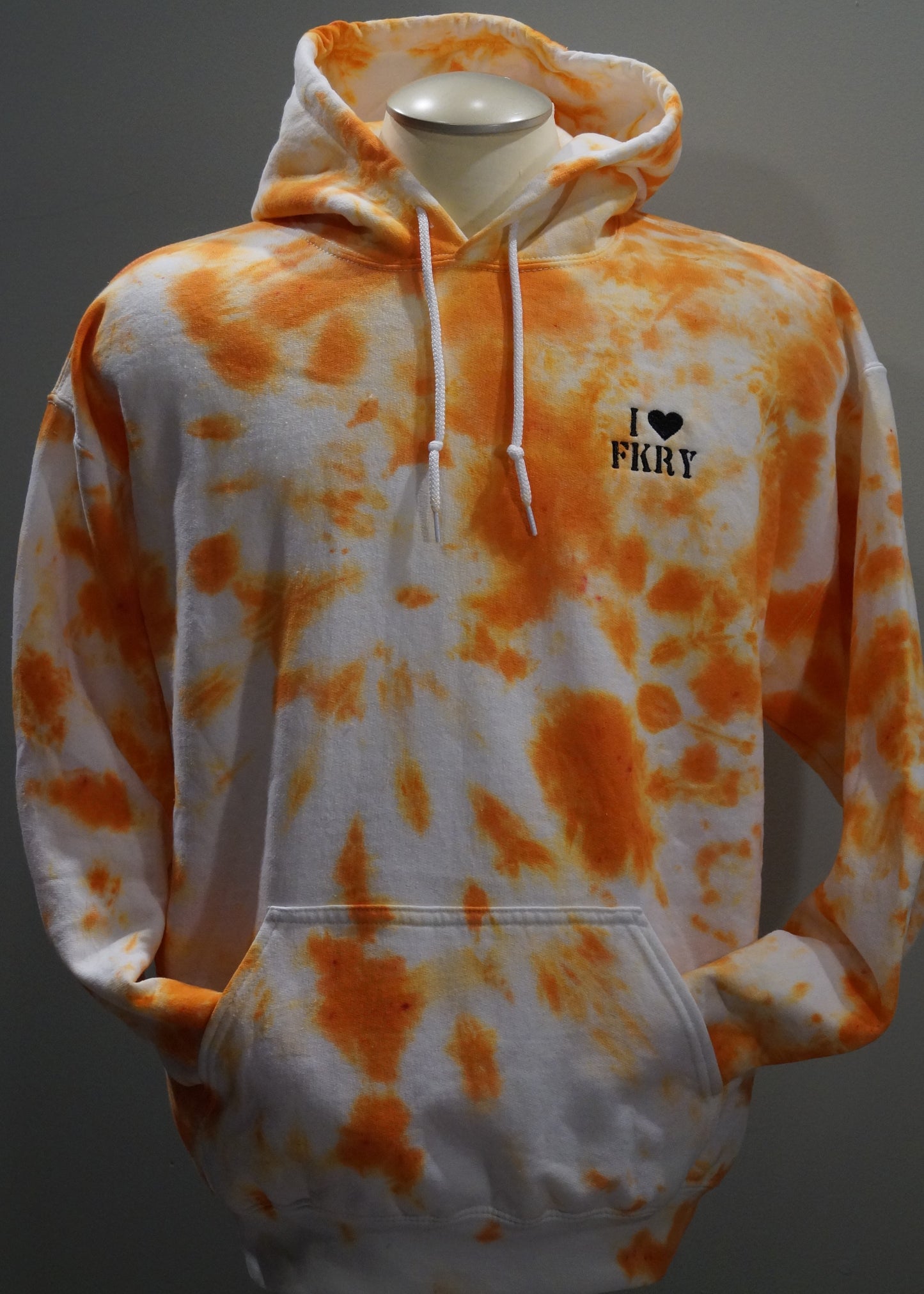 Hand Dyed Tie Dye Hoodie