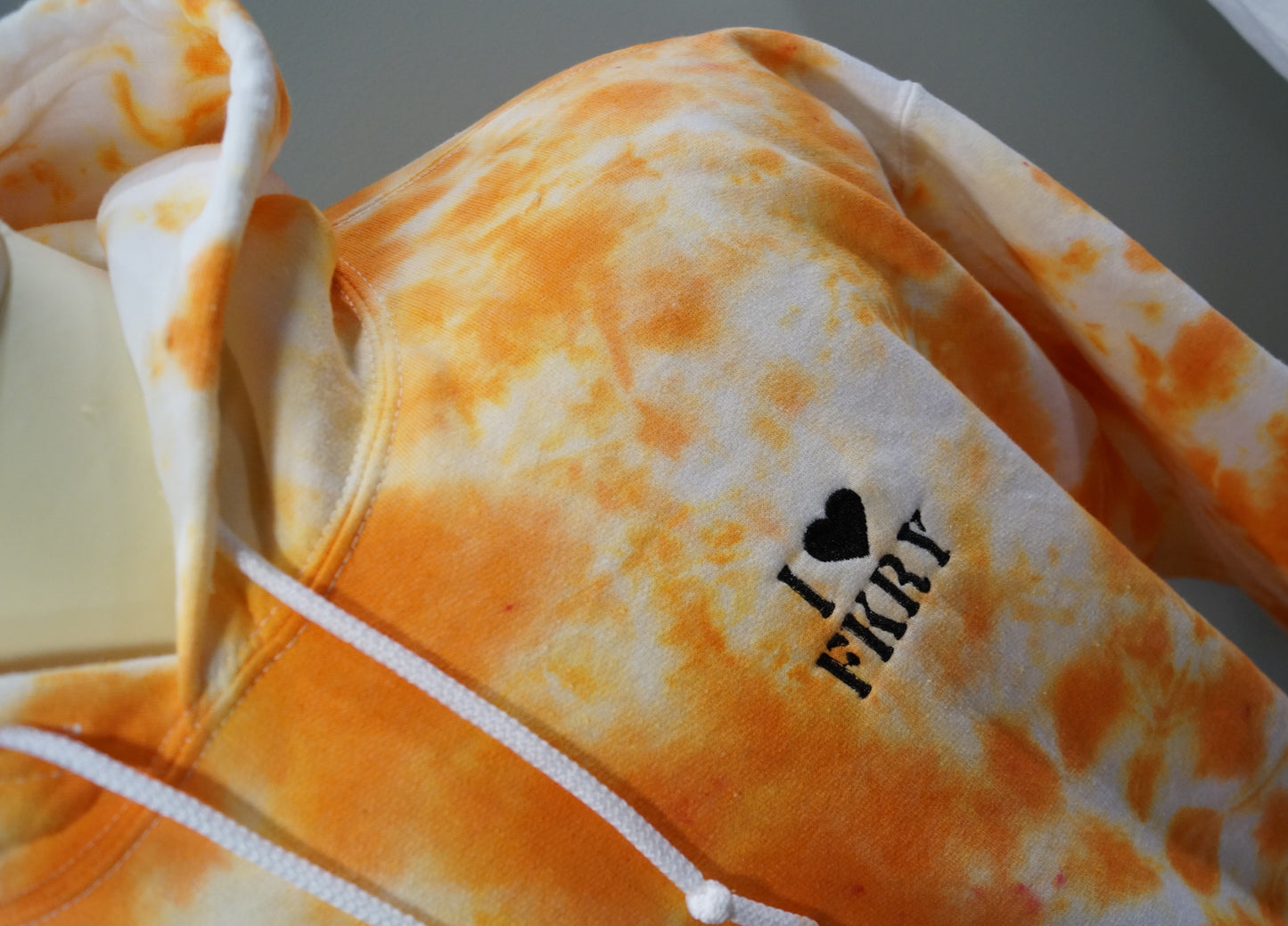 Hand Dyed Tie Dye Hoodie