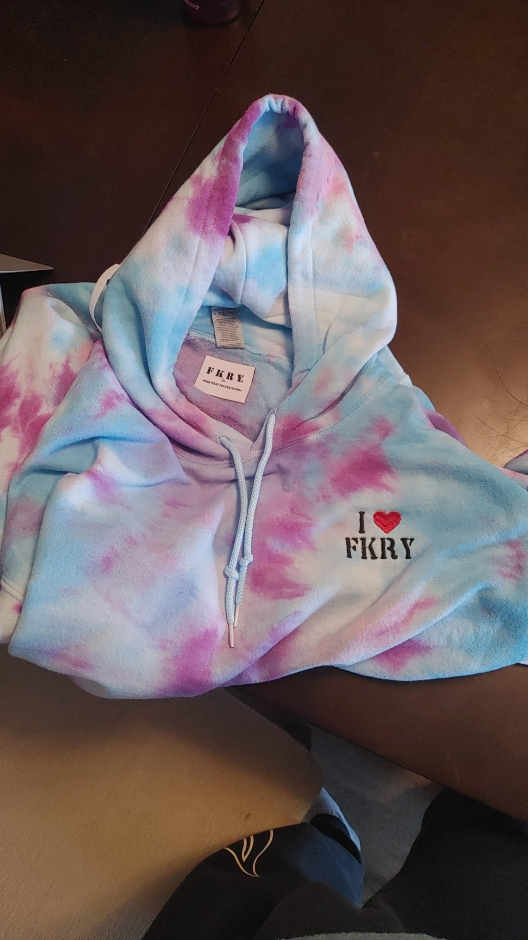 Hand Dyed Tie Dye Hoodie