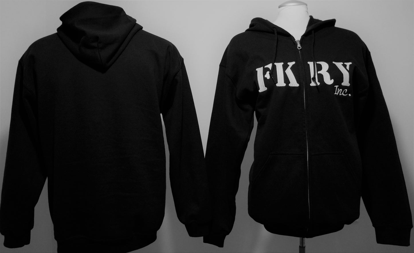 FKRY Hooded Sweater (Zip Front)